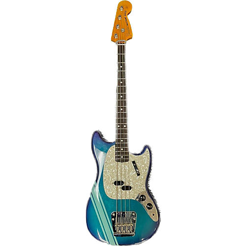 Fender Vintera II Mustang Bass Electric Bass Guitar Burgundy Mist