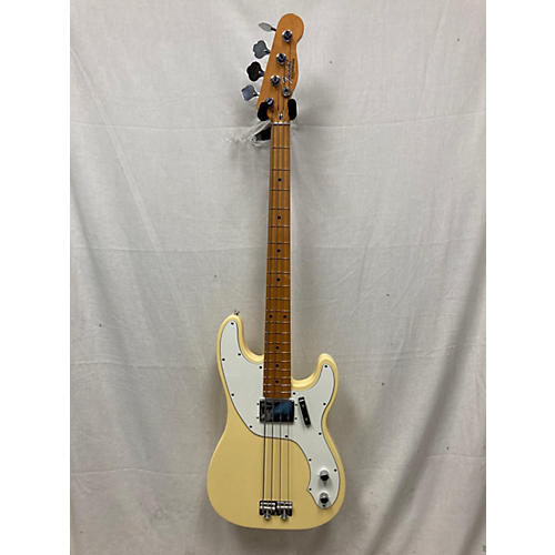 Fender Vintera II Telecaster Bass Electric Bass Guitar Vintage Yellow