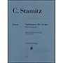 G. Henle Verlag Viola Concerto No. 1 D Major By Stamitz