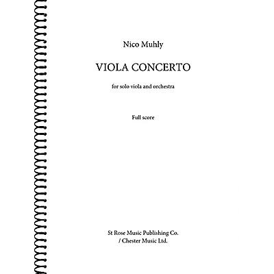 St. Rose Music Publishing Co. Viola Concerto (for Viola and Orchestra (Full Score)) Music Sales America Series Softcover by Nico Muhly