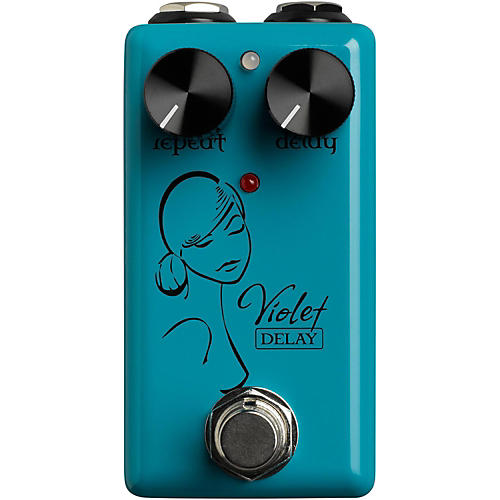 Violet Delay Guitar Effects Pedal