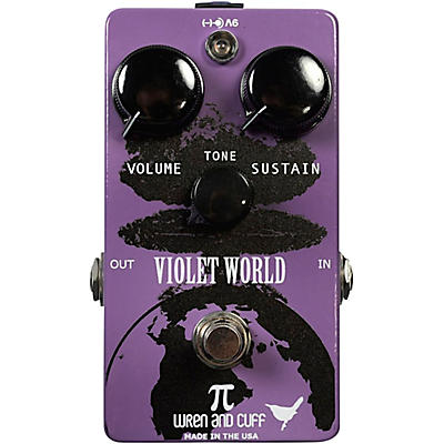 Wren And Cuff Violet World Fuzz Effects Pedal