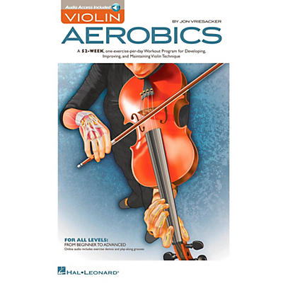 Hal Leonard Violin Aerobics Book/Online Audio