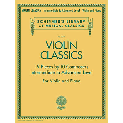 G. Schirmer Violin Classics String Series