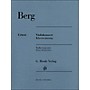 G. Henle Verlag Violin Concerto Piano Reduction By Berg / Kube