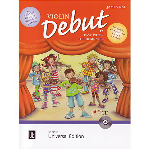 Theodore Presser Violin Debut - Pupils Book (Book + CD)