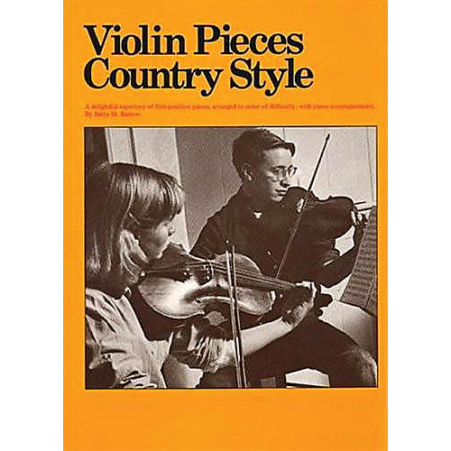 Violin Pieces - Country Style Music Sales America Series Softcover