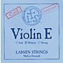 Larsen Strings Violin Strings E, Goldplate Loop, Medium 4/4 Size