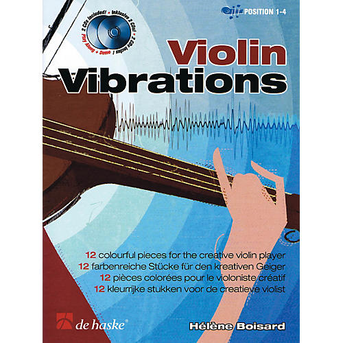 De Haske Music Violin Vibrations (12 Colorful Pieces for the Creative Violin Player) De Haske Play-Along Book Series