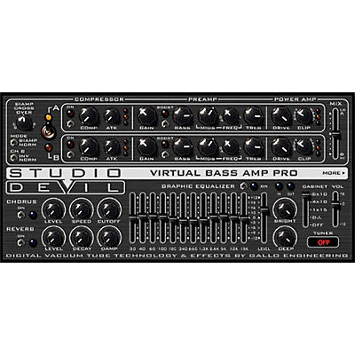 Studio Devil Virtual Bass Amp Pro Software Download