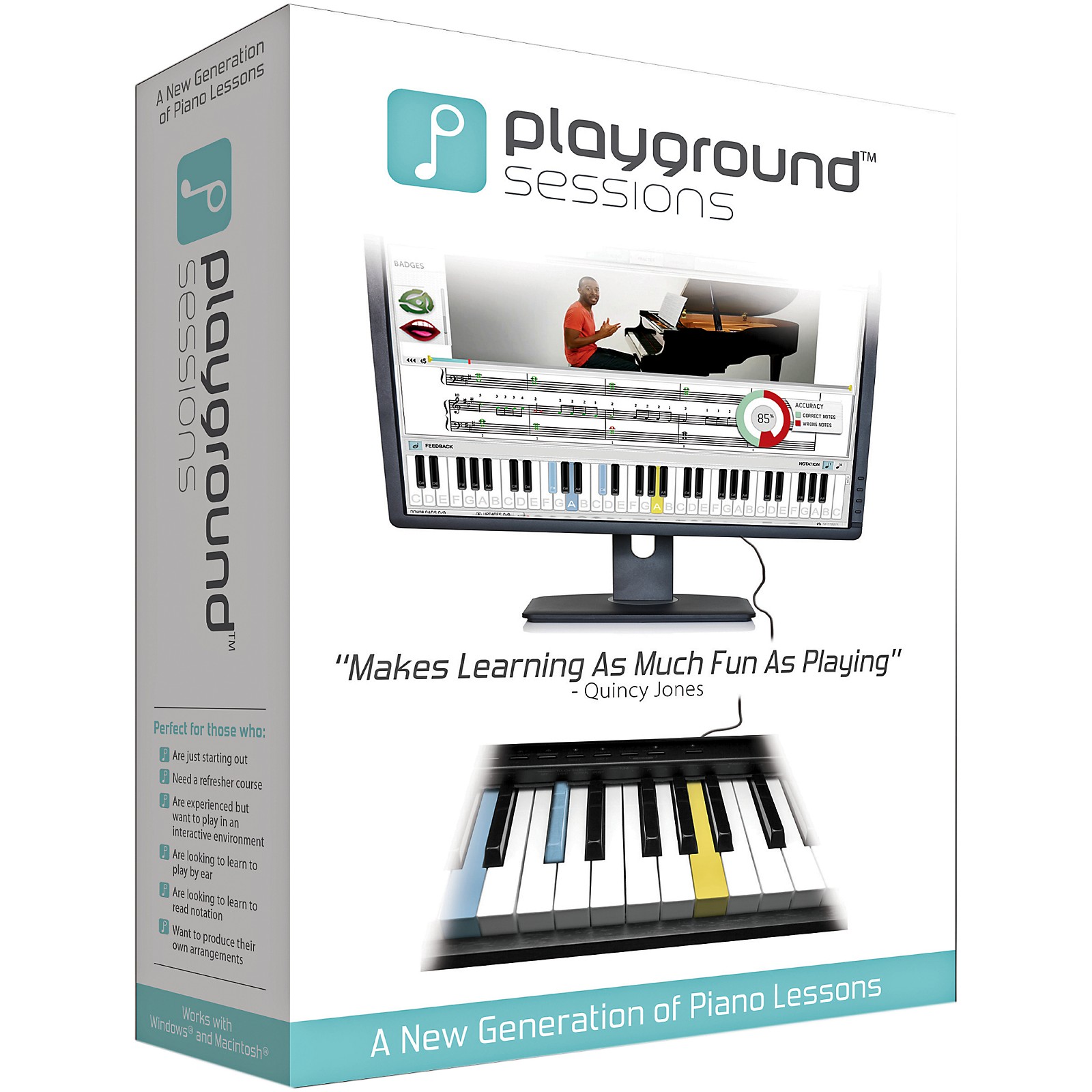 Playground Sessions Virtual Piano Lessons Lifetime Membership For Mac Software Download Musician S Friend