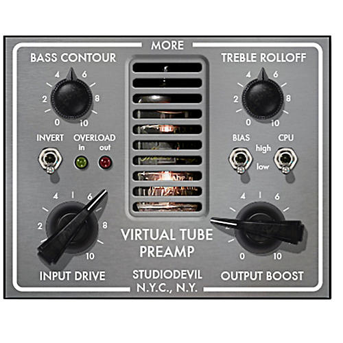 Studio Devil Virtual Tube Preamp Software Download