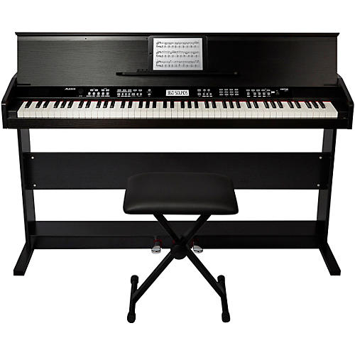 Virtue 88-Key Digital Piano With Stand and Adjustable Bench