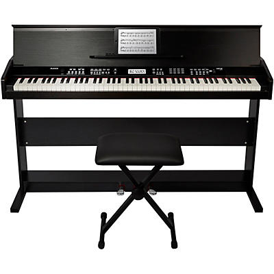 Alesis Virtue 88-Key Digital Piano with Stand and Adjustable Bench