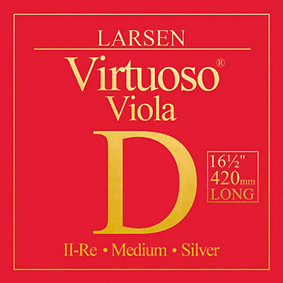 Larsen Strings Virtuoso Extra-Long Viola D String