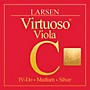 Larsen Strings Virtuoso Soloist Viola C String 15 to 16-1/2 in., Medium Silver, Ball End