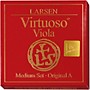 Larsen Strings Virtuoso Soloist Viola String Set 15 to 16-1/2 in., Medium Multiple Wound, Ball End
