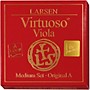 Larsen Strings Virtuoso Soloist Viola String Set 15 to 16-1/2 in., Medium Multiple Wound, Loop End