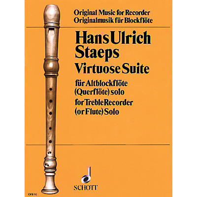 Schott Virtuoso Suite (for Treble Recorder) Schott Series