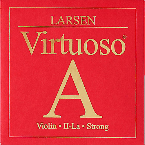 Larsen Strings Virtuoso Violin A String 4/4 Size Aluminum Wound, Heavy Gauge, Ball End