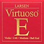 Larsen Strings Virtuoso Violin E String 4/4 Size Carbon Steel, Medium Gauge, Ball End