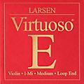 Larsen Strings Virtuoso Violin E String 4/4 Size Carbon Steel, Heavy Gauge, Loop End4/4 Size Carbon Steel, Medium Gauge, Loop End