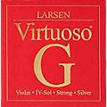 Larsen Strings Virtuoso Violin G String 4/4 Size Silver Wound, Medium Gauge, Ball End4/4 Size Silver Wound, Heavy Gauge, Ball End