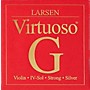 Larsen Strings Virtuoso Violin G String 4/4 Size Silver Wound, Heavy Gauge, Ball End