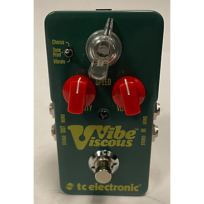 TC Electronic Viscous Vibe Univibe Effect Pedal
