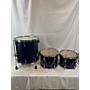 Used Pearl Vision Birch Drum Kit Blue