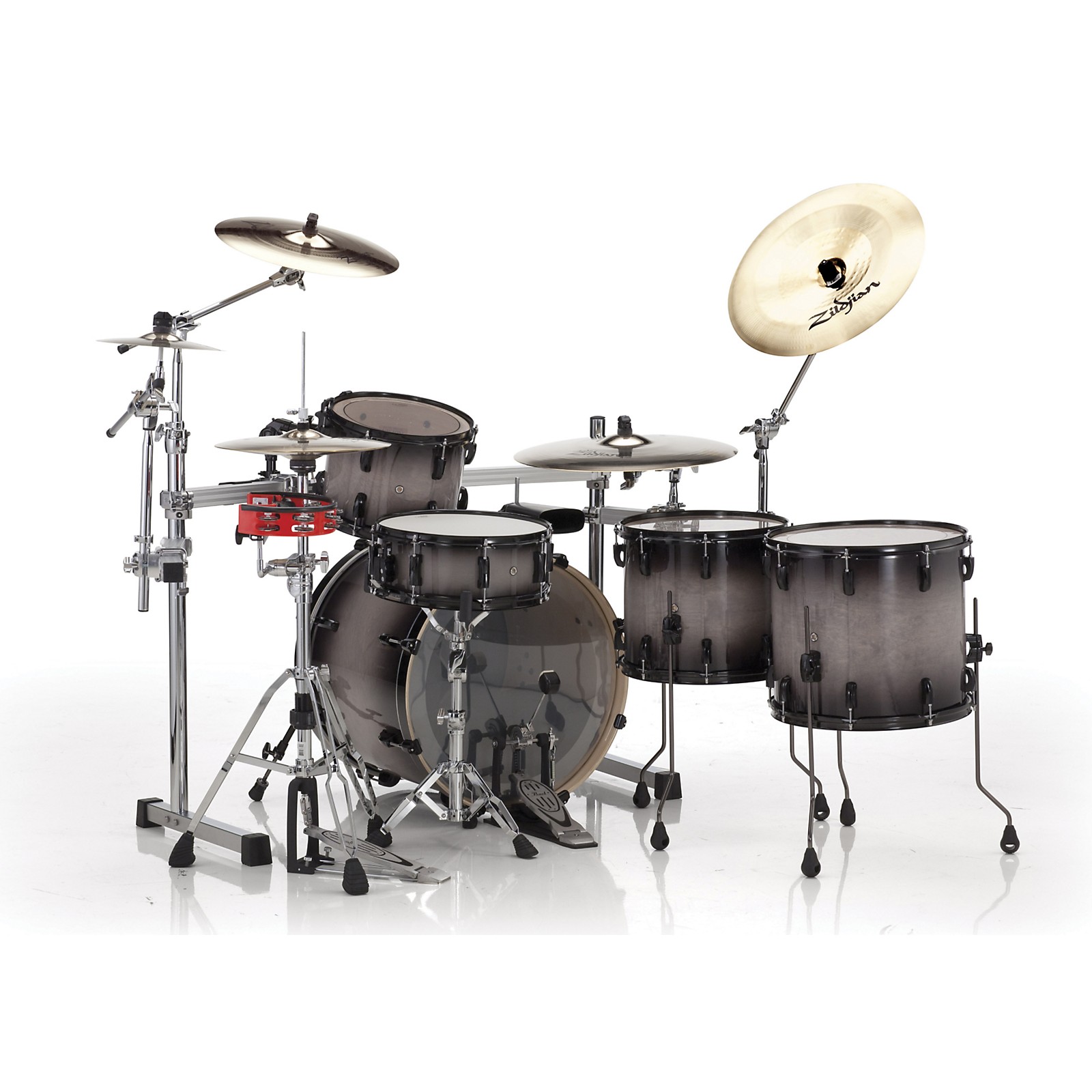 Pearl Vision Birch Lacquer 5Piece Drum Kit Musician