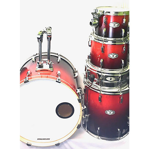 Pearl Vision Drum Kit Red FADE Musician's Friend