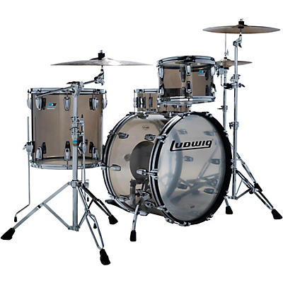 Ludwig Vistalite 3-Piece Fab Shell Pack With 22" Bass Drum