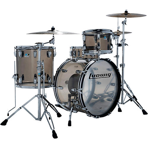 Ludwig Vistalite 3-Piece Fab Shell Pack With 22
