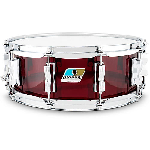 Ludwig Vistalite 50th Anniversary Snare Drum 14 x 5 in. Red