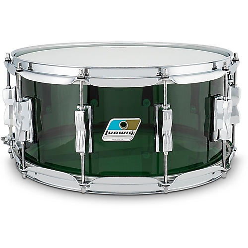 Ludwig Vistalite 50th Anniversary Snare Drum 14 x 6.5 in. Green