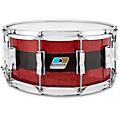 Ludwig Vistalite 50th Anniversary Snare Drum 14 x 6.5 in. Blue/Clear/Blue14 x 6.5 in. Red Sparkle/Smoke/Red Sparkle