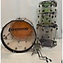 Used Ludwig Vistalite Reissue Drum Kit Clear