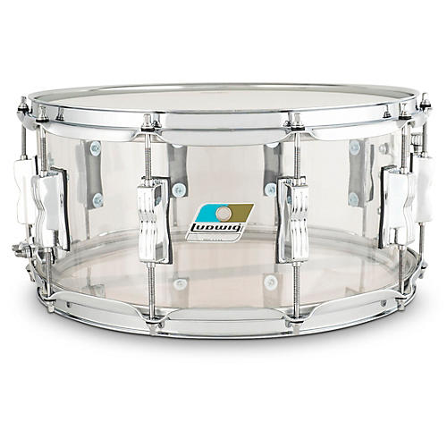 Ludwig Vistalite Snare Drum 14 x 6.5 in. Clear