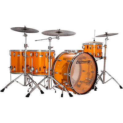 Ludwig Vistalite Zep 4-Piece Drum Shell Pack -