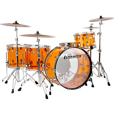 Ludwig Vistalite Zep 5-Piece Shell Pack
