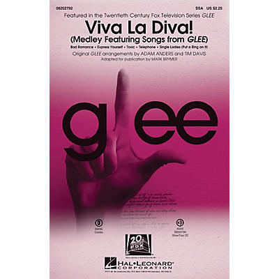 Hal Leonard Viva La Diva! (Medley Featuring Songs from Glee) SSA by Glee Cast arranged by Adam Anders