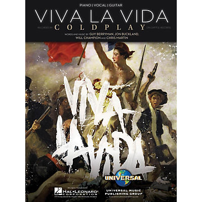 Hal Leonard Viva La Vida by Coldplay Arranged for Piano, Vocal and Guitar