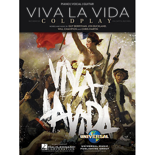 Hal Leonard Viva La Vida by Coldplay Arranged for Piano, Vocal and Guitar