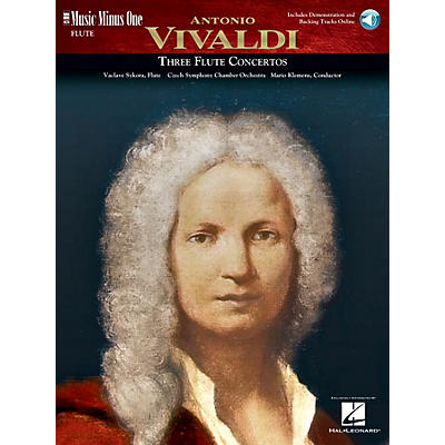 Music Minus One Vivaldi Flute Concerti in D Major (RV429); G Major (RV435); A Minor (RV440) Music Minus One Book/CD