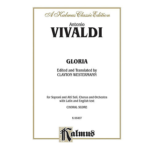 Alfred Vivaldi Gloria SATB with SATB Soli Choir