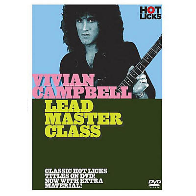 Music Sales Vivian Campbell - Lead Master Class Music Sales America Series DVD Performed by Vivian Campbell