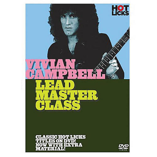 Music Sales Vivian Campbell - Lead Master Class Music Sales America Series DVD Performed by Vivian Campbell