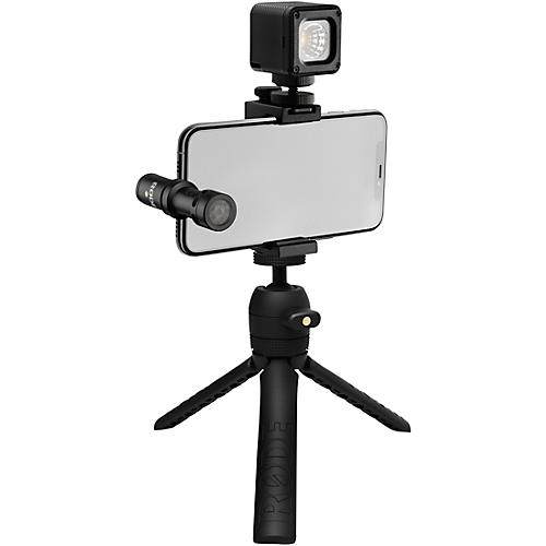RODE Vlogger Kit for iOS Devices - Includes Tripod, MicroLED Light, VideoMic ME-L and Accessories Condition 1 - Mint