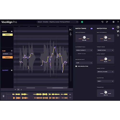 Synchro Arts VocAlign 6 Pro Plug-in (Software Download)